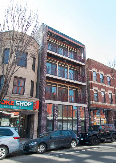 1335 W Taylor St, Unit 2 in Chicago, IL - Foto de edificio