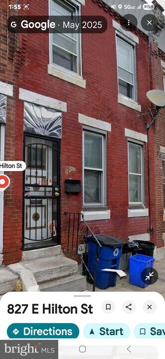 827 E Hilton St in Philadelphia, PA - Building Photo