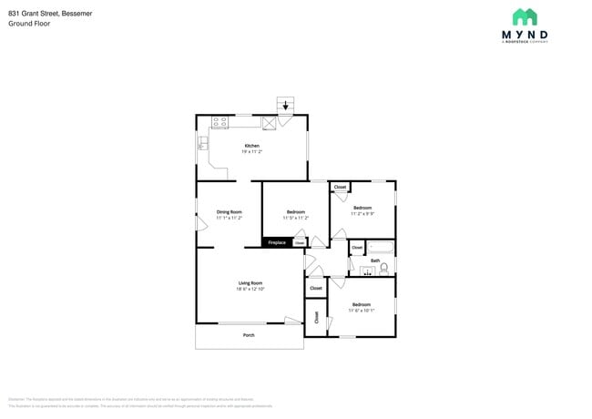 831 Grant St in Bessemer, AL - Building Photo - Building Photo