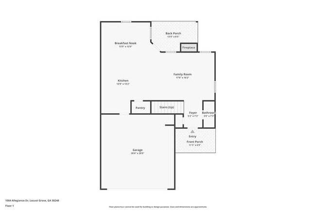 1004 Allegiance Dr in Locust Grove, GA - Foto de edificio - Building Photo