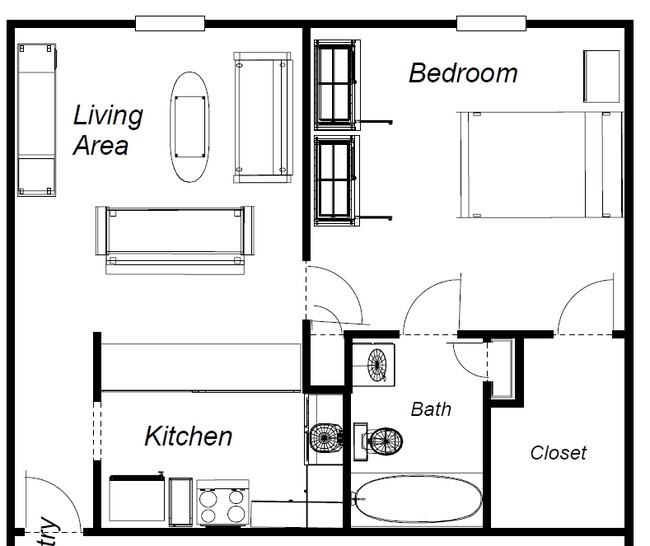 Tanner Terrace in Glendale, AZ - Building Photo - Floor Plan