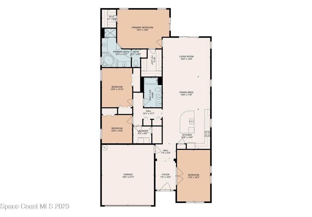 1844 Middlebury Dr SE in Palm Bay, FL - Building Photo