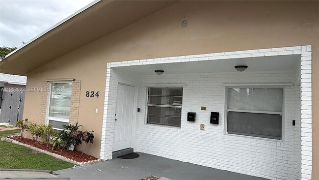 property at 824 SW 12th Ct