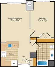 St. Paul Senior Living Apartments in Capitol Heights, MD - Foto de edificio - Floor Plan