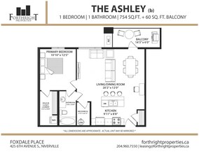 Foxdale Place in Niverville, MB - Building Photo - Floor Plan