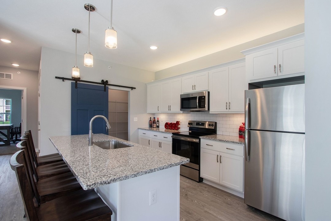 The Townhomes at Two Rivers in Lowell, MI - Building Photo