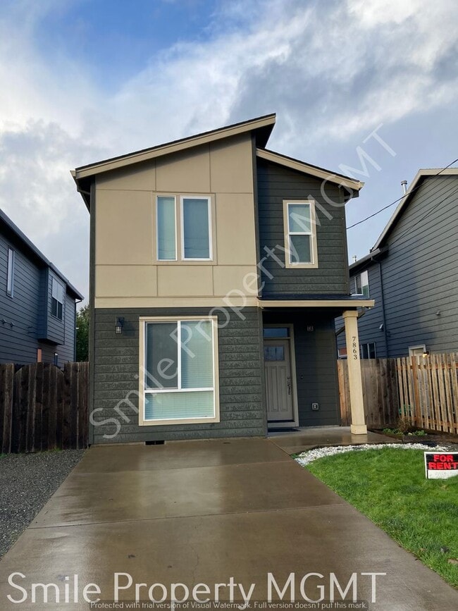 property at 7863 SE Raymond St