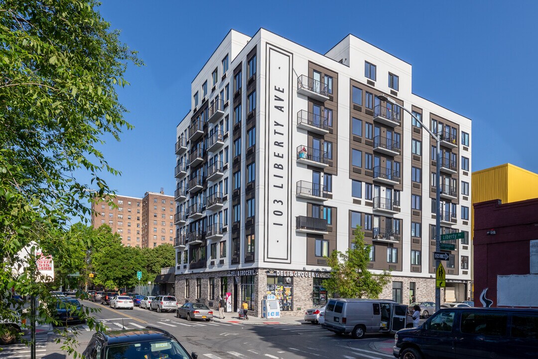 103 Liberty Ave in Brooklyn, NY - Building Photo