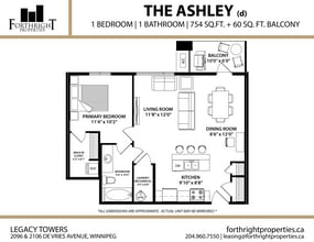 Legacy Towers in Winnipeg, MB - Building Photo - Floor Plan