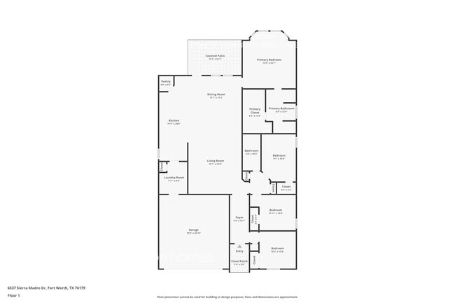 6537 Sierra Madre Dr in Fort Worth, TX - Foto de edificio - Building Photo