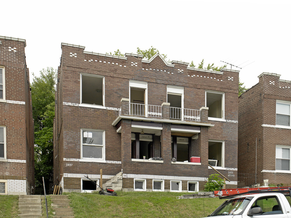 2835-2837 Miami St in St. Louis, MO - Foto de edificio