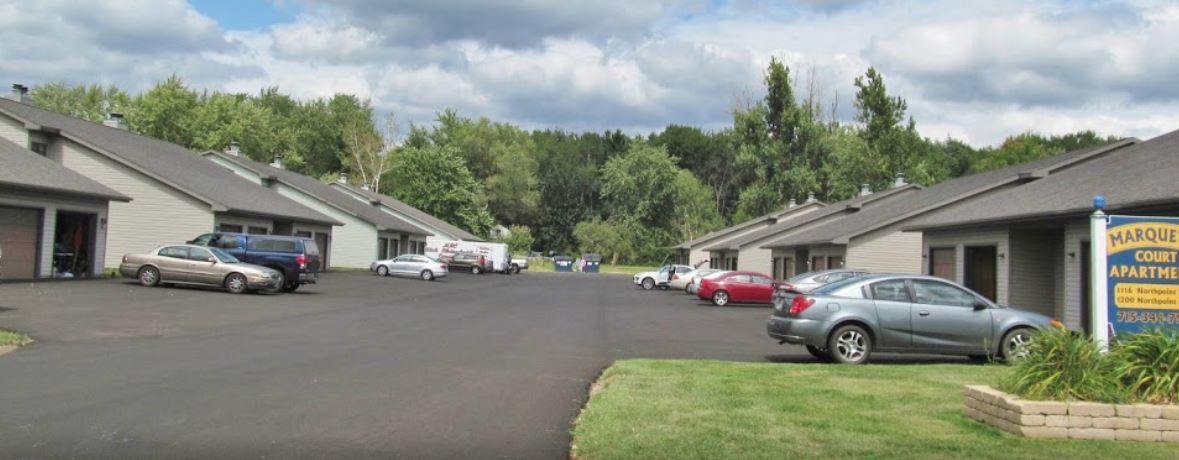 Marquette Court in Stevens Point, WI - Building Photo