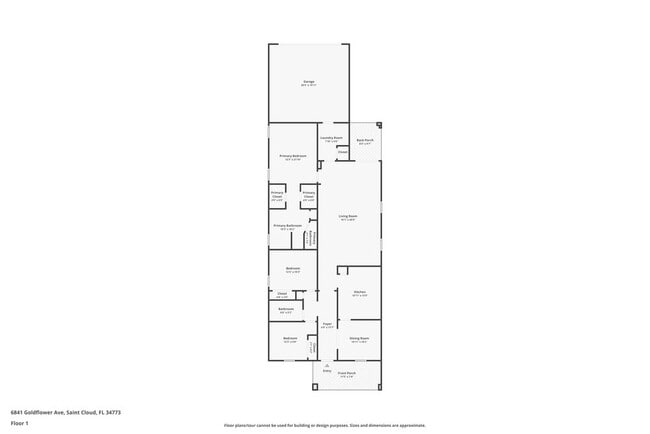 6841 Goldflower Ave in Harmony, FL - Foto de edificio - Building Photo