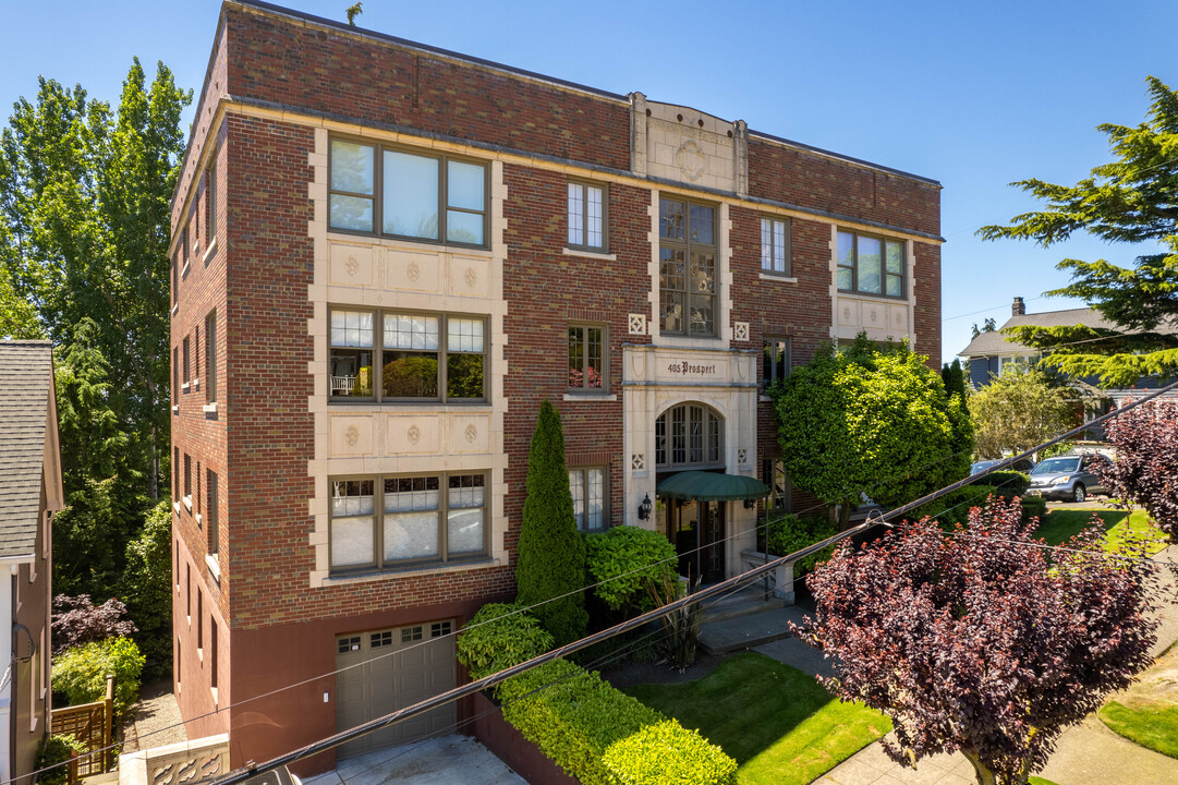 405 Prospect St in Seattle, WA - Foto de edificio