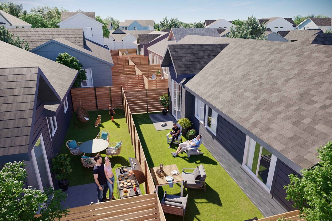 YardHomes® Cottonwood Creek in Hutto, TX - Foto de edificio