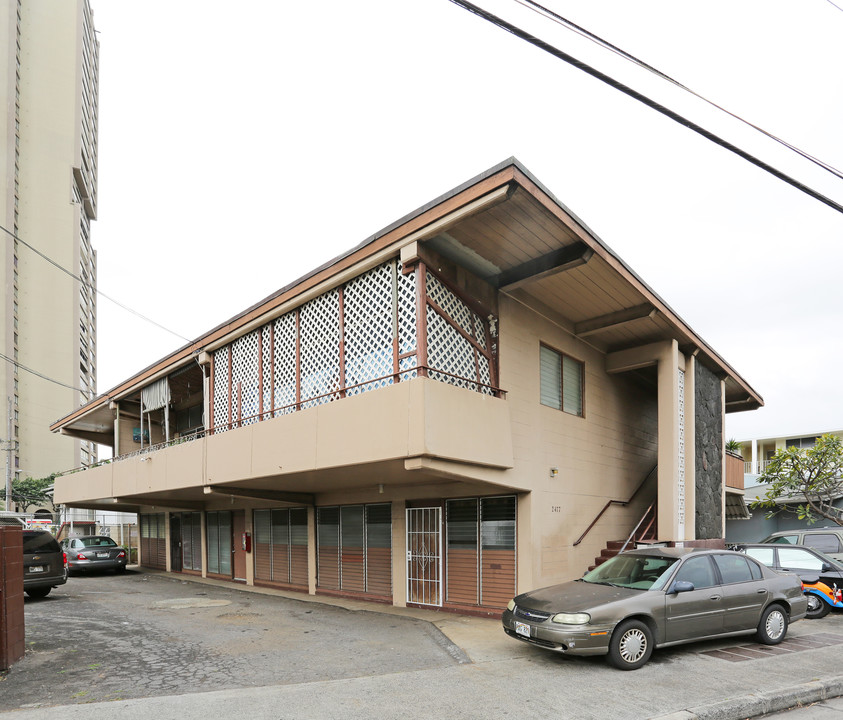 2477 Kapiolani Blvd in Honolulu, HI - Foto de edificio