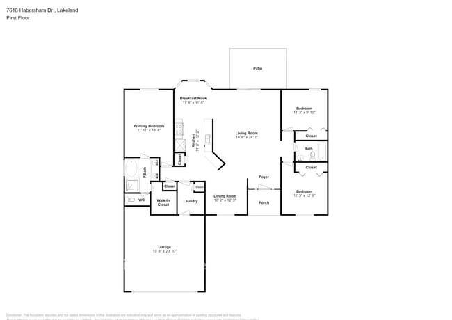 7618 Habersham Dr in Lakeland, FL - Building Photo - Building Photo