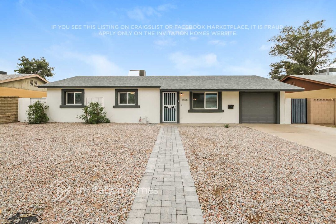 3508 S Shafer Dr in Tempe, AZ - Foto de edificio