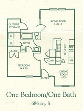 Foxborough Pines in Henderson, NC - Building Photo - Floor Plan