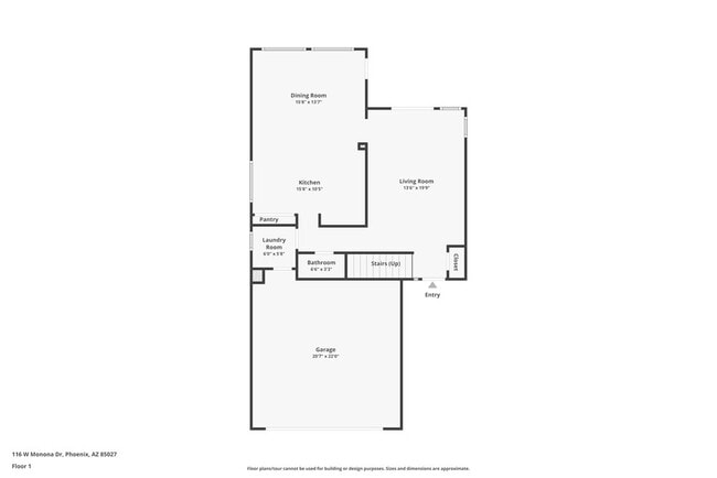 116 W Monona Dr in Phoenix, AZ - Foto de edificio - Building Photo