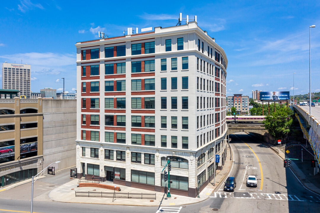 Edge Union Station in Worcester, MA - Foto de edificio