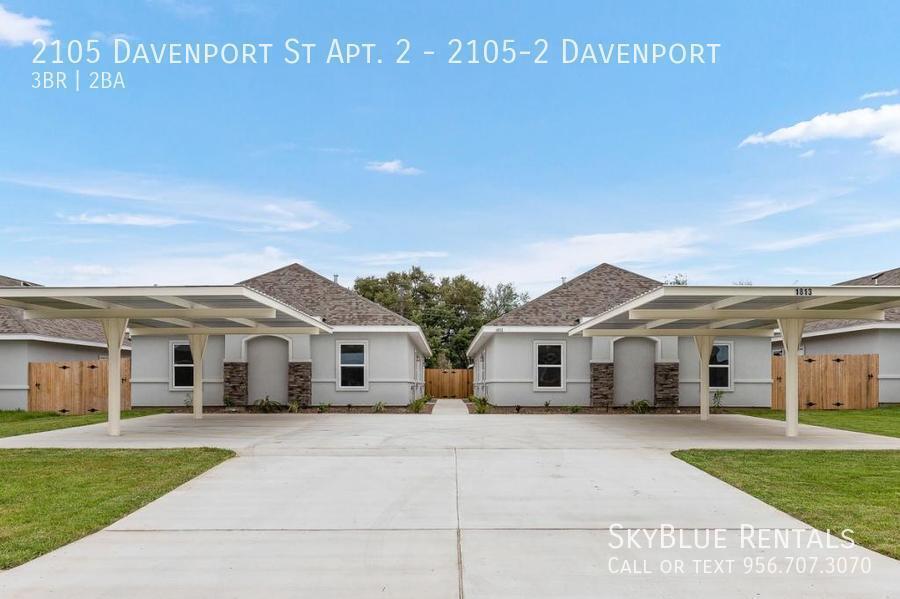2105 Davenport St in Weslaco, TX - Building Photo