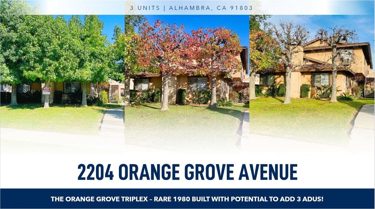 2204 Orange Grove Ave in Alhambra, CA - Building Photo