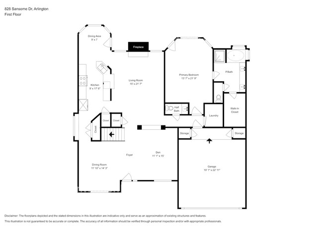 828 Sansome Dr in Arlington, TX - Foto de edificio - Building Photo