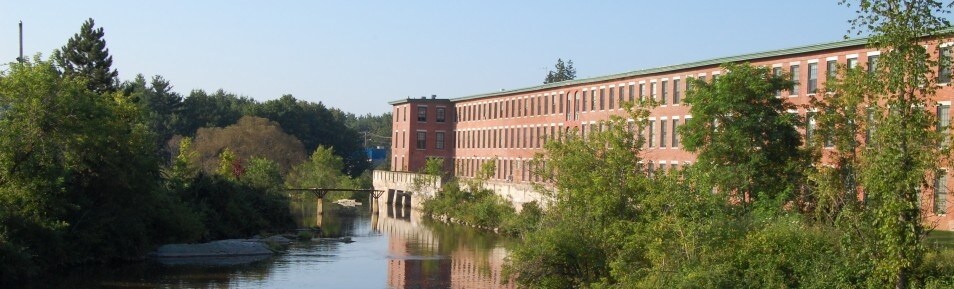 Farwell Mill in Lisbon, ME - Building Photo