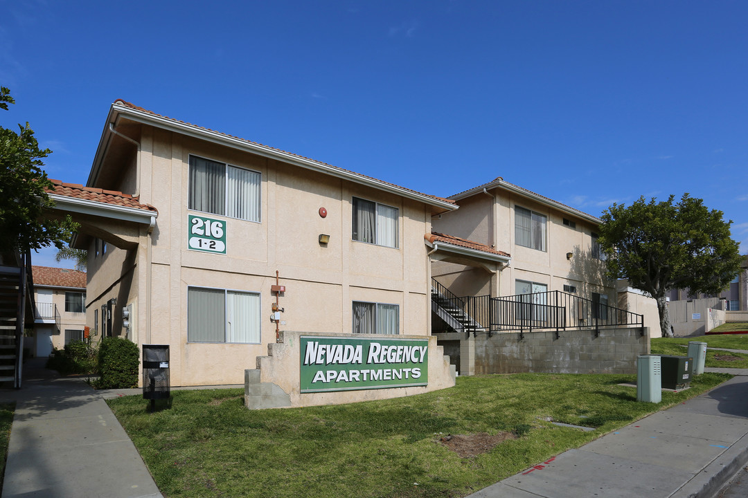 Nevada Regency Apartments in Vista, CA - Building Photo