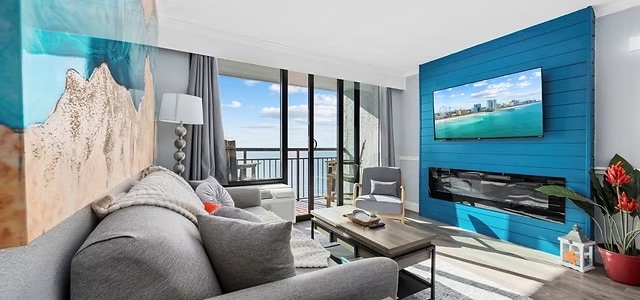 property at 3000 N Ocean Blvd