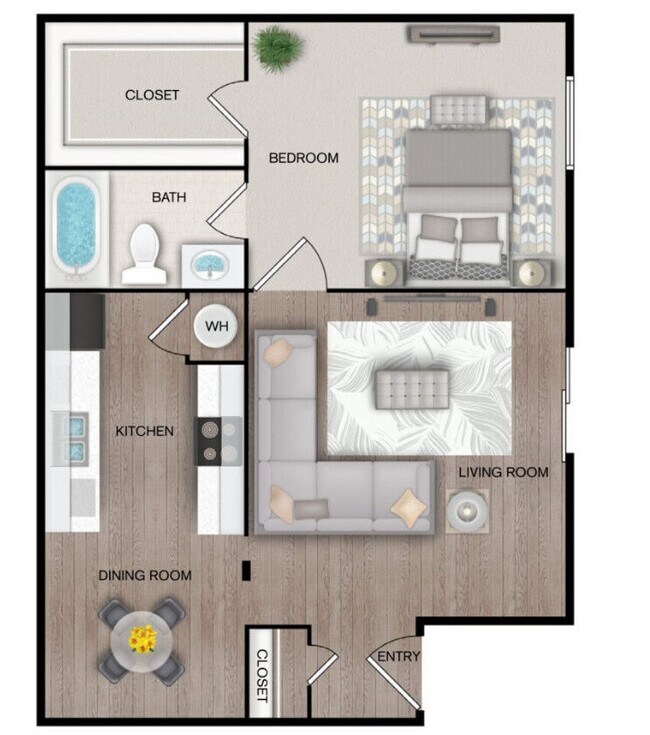 The Onyx in Huntsville, AL - Foto de edificio - Floor Plan