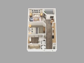 Seven17 Lehman in Houston, TX - Foto de edificio - Floor Plan