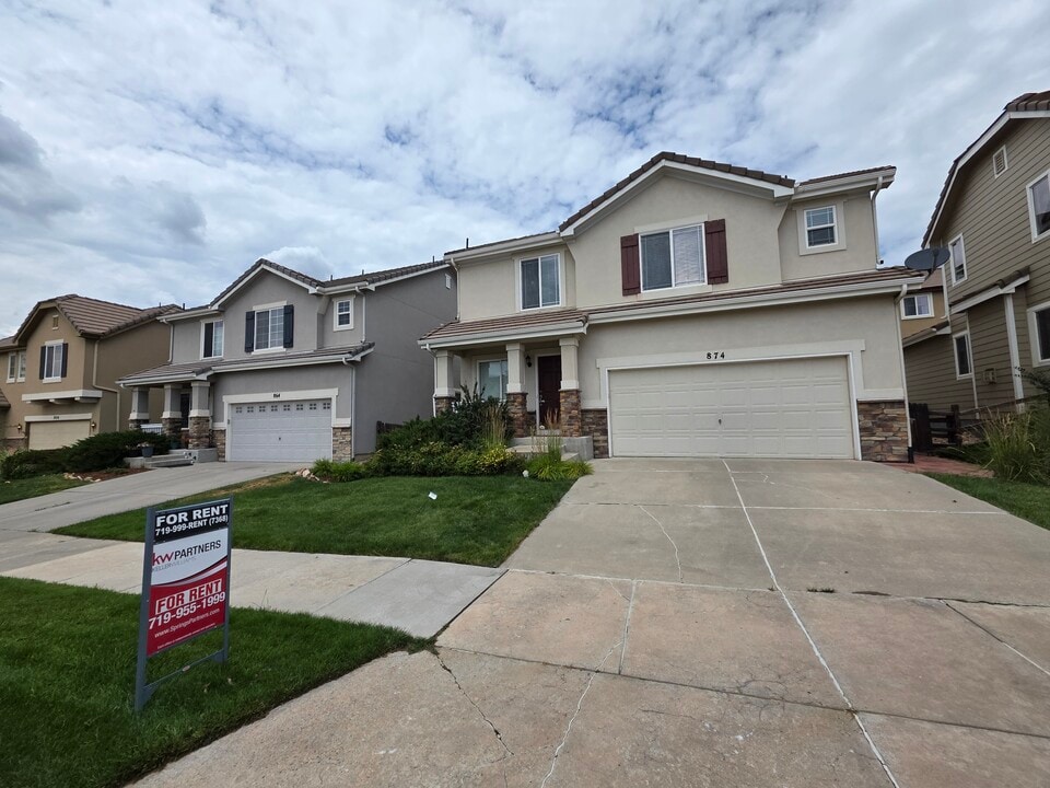 874 Diamond Rim Dr in Colorado Springs, CO - Building Photo