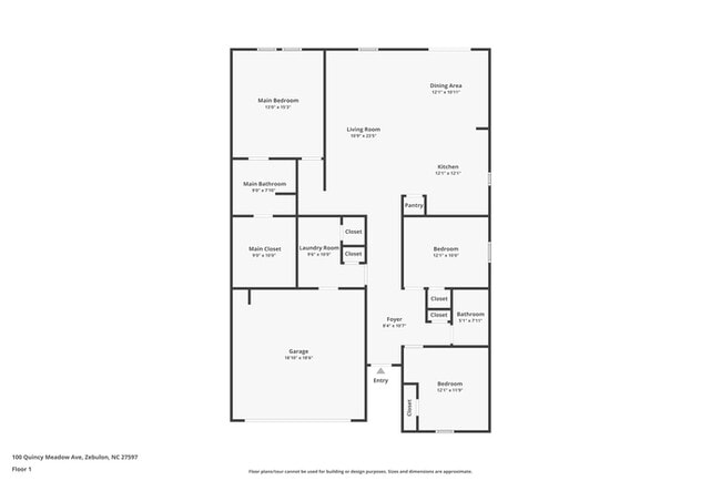 100 Quincy Meadow Ave in Zebulon, NC - Building Photo - Building Photo