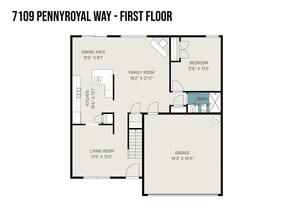 7109 Pennyroyal Wy in Charlotte, NC - Foto de edificio - Building Photo
