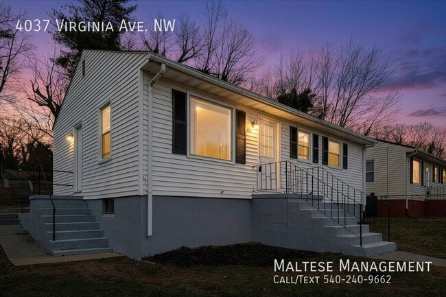 property at 4037 Virginia Ave NW