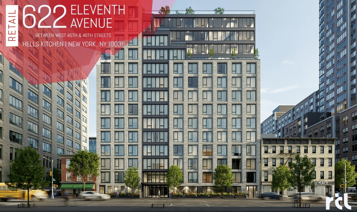 622 11th Ave in New York, NY - Building Photo