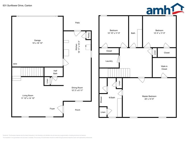 631 Sunflower Dr in Canton, GA - Foto de edificio - Building Photo