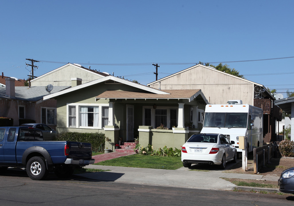 3038-3040 E Juniper St in San Diego, CA - Building Photo