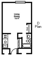 Holiday Colonial Village in Longview, TX - Building Photo - Floor Plan