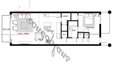 6000 Collins Ave, Unit 528 in Miami Beach, FL - Foto de edificio - Building Photo