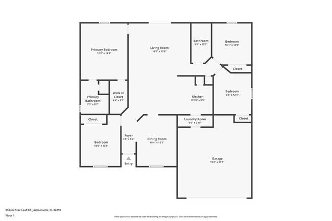 8554 Star Leaf Rd N in Jacksonville, FL - Foto de edificio - Building Photo