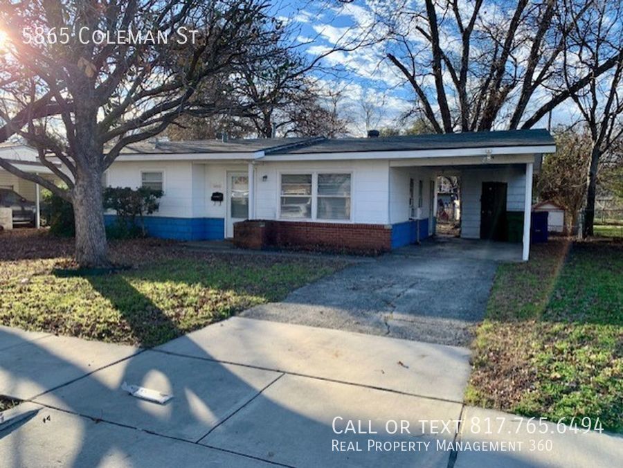 5865 Coleman St in Westworth Village, TX - Building Photo