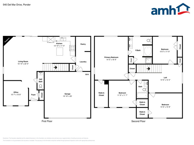 540 Del Mar Dr in Ponder, TX - Building Photo - Building Photo