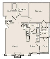 Peppertree Apartments in Memphis, TN - Building Photo - Floor Plan