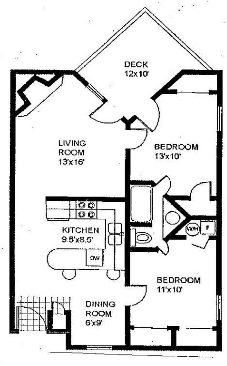 527 E Smith Ave, Unit Henderson Crossing in Bloomington, IN - Foto de edificio - Building Photo