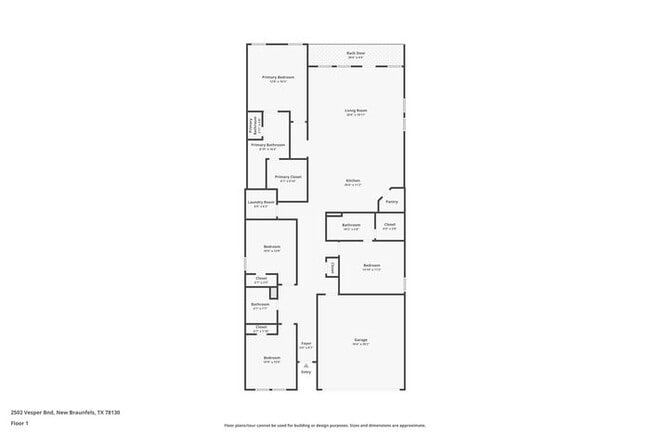 2502 Vesper Bnd in New Braunfels, TX - Foto de edificio - Building Photo