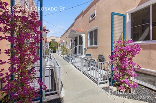 268 2/6-266 S Coronado St in Los Angeles, CA - Building Photo