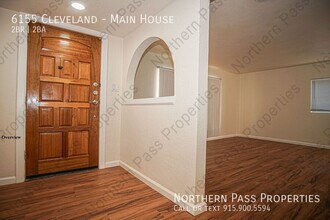 6155 Cleveland Ave-Unit -Main House in El Paso, TX - Building Photo - Building Photo